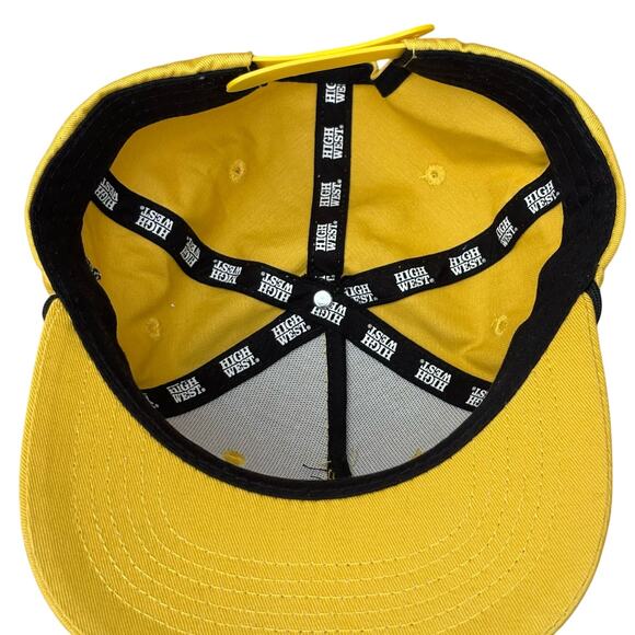 Yellow High West Men's Hat - Picture 4 of 5